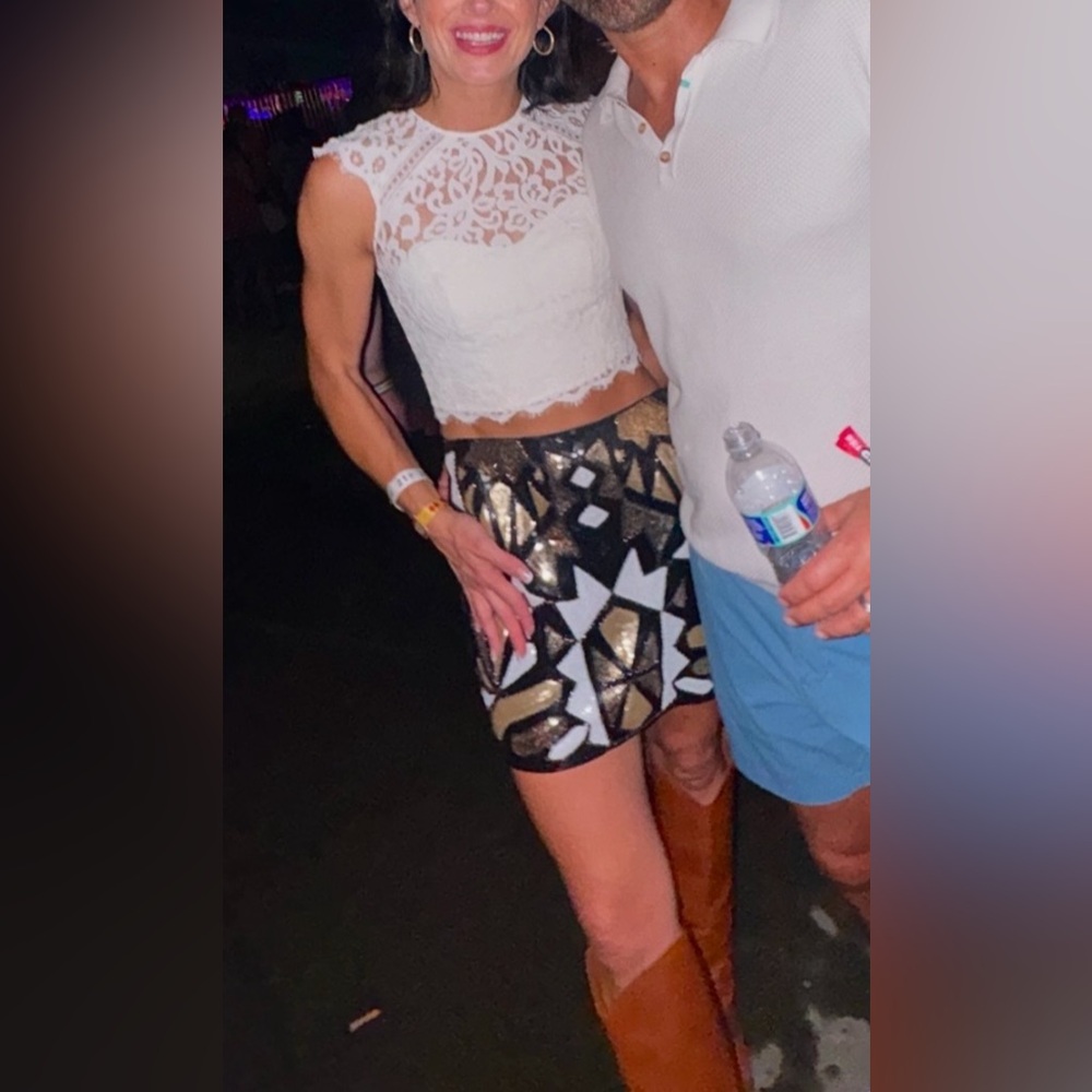 Going out date night Sequin Skirt